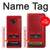 S4073 ヴィンテージの赤いカセットプレーヤーのグラフィック Vintage Red Cassette Player Graphic Note 9 Samsung Galaxy Note9 バックケース、フリップケース・カバー
