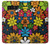 S4043 カラフルな花の漫画 Colorful Flowers Cartoon Note 8 Samsung Galaxy Note8 バックケース、フリップケース・カバー
