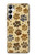 S4032 野生動物の足跡 Wild Animal Paw Foot Print Samsung Galaxy A05s バックケース、フリップケース・カバー
