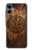 S4036 バイキングのヴェグヴィシルの木 Viking Vegvisir Compass Wood Samsung Galaxy A06 バックケース、フリップケース・カバー
