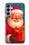 S4046 ハッピーサンタ Happy Santa Samsung Galaxy A15 5G バックケース、フリップケース・カバー