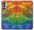 S4047 LGBTQカモフラージュ LGBTQ Camouflage Samsung Galaxy A15 5G バックケース、フリップケース・カバー