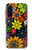 S4043 カラフルな花の漫画 Colorful Flowers Cartoon Samsung Galaxy A17, A18 バックケース、フリップケース・カバー