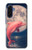 S4045 イルカの月夜 Dolphin Moon Night Samsung Galaxy A17 バックケース、フリップケース・カバー
