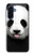 S4049 舌を出した可愛いパンダ Cute Panda Stick Out Tongue Samsung Galaxy A17 バックケース、フリップケース・カバー