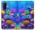 S4058 カラフルな水族館 Colorful Aquarium Samsung Galaxy A17 バックケース、フリップケース・カバー