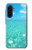 S4066 夏の海のビーチ Summer Ocean Beach Samsung Galaxy A17 バックケース、フリップケース・カバー