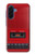 S4073 ヴィンテージの赤いカセットプレーヤーのグラフィック Vintage Red Cassette Player Graphic Samsung Galaxy A17 バックケース、フリップケース・カバー