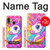 S4057 可愛いユニコーンの漫画 Cute Unicorn Cartoon Samsung Galaxy A20e バックケース、フリップケース・カバー
