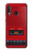 S4073 ヴィンテージの赤いカセットプレーヤーのグラフィック Vintage Red Cassette Player Graphic Samsung Galaxy A20e バックケース、フリップケース・カバー
