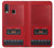 S4073 ヴィンテージの赤いカセットプレーヤーのグラフィック Vintage Red Cassette Player Graphic Samsung Galaxy A20e バックケース、フリップケース・カバー