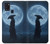 S4034 侍の月夜 Samurai Moon Night Samsung Galaxy A21s バックケース、フリップケース・カバー