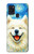 S4064 笑顔の犬 ゴッホの星月夜 Smile Dog Van Gogh Starry Night Samsung Galaxy A21s バックケース、フリップケース・カバー