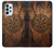 S4036 バイキングのヴェグヴィシルの木 Viking Vegvisir Compass Wood Samsung Galaxy A23 バックケース、フリップケース・カバー