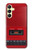 S4073 ヴィンテージの赤いカセットプレーヤーのグラフィック Vintage Red Cassette Player Graphic Samsung Galaxy A25 5G バックケース、フリップケース・カバー