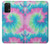 S4033 パステルカラーのタイダイ染め Pastel Color Tie Dye Samsung Galaxy A32 5G バックケース、フリップケース・カバー