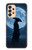 S4034 侍の月夜 Samurai Moon Night Samsung Galaxy A33 5G バックケース、フリップケース・カバー