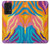 S4037 カラフルなシマウマ柄 Colorful Zebra Pattern Samsung Galaxy A33 5G バックケース、フリップケース・カバー