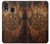 S4036 バイキングのヴェグヴィシルの木 Viking Vegvisir Compass Wood Samsung Galaxy A40 バックケース、フリップケース・カバー