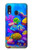 S4058 カラフルな水族館 Colorful Aquarium Samsung Galaxy A40 バックケース、フリップケース・カバー