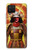 S4063 日本の戦士の侍の鎧 Japan Warrior Samurai Armor Samsung Galaxy A42 5G バックケース、フリップケース・カバー