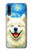 S4064 笑顔の犬 ゴッホの星月夜 Smile Dog Van Gogh Starry Night Samsung Galaxy A50 バックケース、フリップケース・カバー