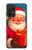 S4046 ハッピーサンタ Happy Santa Samsung Galaxy A52s 5G バックケース、フリップケース・カバー
