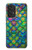 S4071 カラフルな人魚の鱗 Colorful Mermaid Scale Samsung Galaxy A53 5G バックケース、フリップケース・カバー