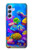 S4058 カラフルな水族館 Colorful Aquarium Samsung Galaxy A54 5G バックケース、フリップケース・カバー