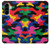 S4072 カラフルなカモフラージュ Colorful Camouflage Samsung Galaxy A56 バックケース、フリップケース・カバー
