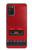 S4073 ヴィンテージの赤いカセットプレーヤーのグラフィック Vintage Red Cassette Player Graphic Samsung Galaxy A03S バックケース、フリップケース・カバー