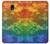 S4047 LGBTQカモフラージュ LGBTQ Camouflage Samsung Galaxy J7 (2018), J7 Aero, J7 Top, J7 Aura, J7 Crown, J7 Refine, J7 Eon, J7 V 2nd Gen, J7 Star バックケース、フリップケース・カバー