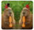S4068 カピバラ蝶 Capybara Butterfly Samsung Galaxy J7 (2018), J7 Aero, J7 Top, J7 Aura, J7 Crown, J7 Refine, J7 Eon, J7 V 2nd Gen, J7 Star バックケース、フリップケース・カバー