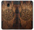 S4036 バイキングのヴェグヴィシルの木 Viking Vegvisir Compass Wood Samsung Galaxy J3 (2018), J3 Star, J3 V 3rd Gen, J3 Orbit, J3 Achieve, Express Prime 3, Amp Prime 3 バックケース、フリップケース・カバー