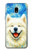 S4064 笑顔の犬 ゴッホの星月夜 Smile Dog Van Gogh Starry Night Samsung Galaxy J3 (2018), J3 Star, J3 V 3rd Gen, J3 Orbit, J3 Achieve, Express Prime 3, Amp Prime 3 バックケース、フリップケース・カバー