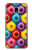S4065 蛇の目傘柄 Snake Eye Umbrella Pattern Samsung Galaxy J3 (2018), J3 Star, J3 V 3rd Gen, J3 Orbit, J3 Achieve, Express Prime 3, Amp Prime 3 バックケース、フリップケース・カバー