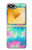 S4033 パステルカラーのタイダイ染め Pastel Color Tie Dye Samsung Galaxy Z Flip 6, Flip 7 FE バックケース、フリップケース・カバー