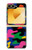 S4072 カラフルなカモフラージュ Colorful Camouflage Samsung Galaxy Z Flip 6, Flip 7 FE バックケース、フリップケース・カバー