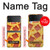 S4067 ハワイアンピザ Hawaiian Pizza Samsung Galaxy Z Flip 4 バックケース、フリップケース・カバー