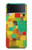 S4075 パウル・クレー作 チュニジア南部の庭園 Paul Klee Southern Tunisian Gardens Samsung Galaxy Z Flip 4 バックケース、フリップケース・カバー