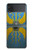 S4052 青いローマの盾 Blue Roman Shield Samsung Galaxy Z Flip 3 5G バックケース、フリップケース・カバー