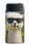 S4069 アルパカのサングラス Alpaca Sunglasses Samsung Galaxy Z Flip 3 5G バックケース、フリップケース・カバー