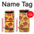 S4067 ハワイアンピザ Hawaiian Pizza Samsung Galaxy Z Flip 5G バックケース、フリップケース・カバー