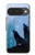 S4053 遠吠えする2匹のオオカミのカップル Two Wolves Couple Howling Forest Google Pixel 10, 10 Pro バックケース、フリップケース・カバー