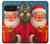 S4046 ハッピーサンタ Happy Santa Google Pixel 10 Pro XL バックケース、フリップケース・カバー