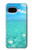 S4066 夏の海のビーチ Summer Ocean Beach Google Pixel 9a バックケース、フリップケース・カバー