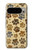 S4032 野生動物の足跡 Wild Animal Paw Foot Print Google Pixel 9 Pro バックケース、フリップケース・カバー