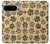 S4032 野生動物の足跡 Wild Animal Paw Foot Print Google Pixel 9 Pro バックケース、フリップケース・カバー