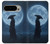 S4034 侍の月夜 Samurai Moon Night Google Pixel 9 Pro バックケース、フリップケース・カバー