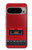 S4073 ヴィンテージの赤いカセットプレーヤーのグラフィック Vintage Red Cassette Player Graphic Google Pixel 9 Pro バックケース、フリップケース・カバー